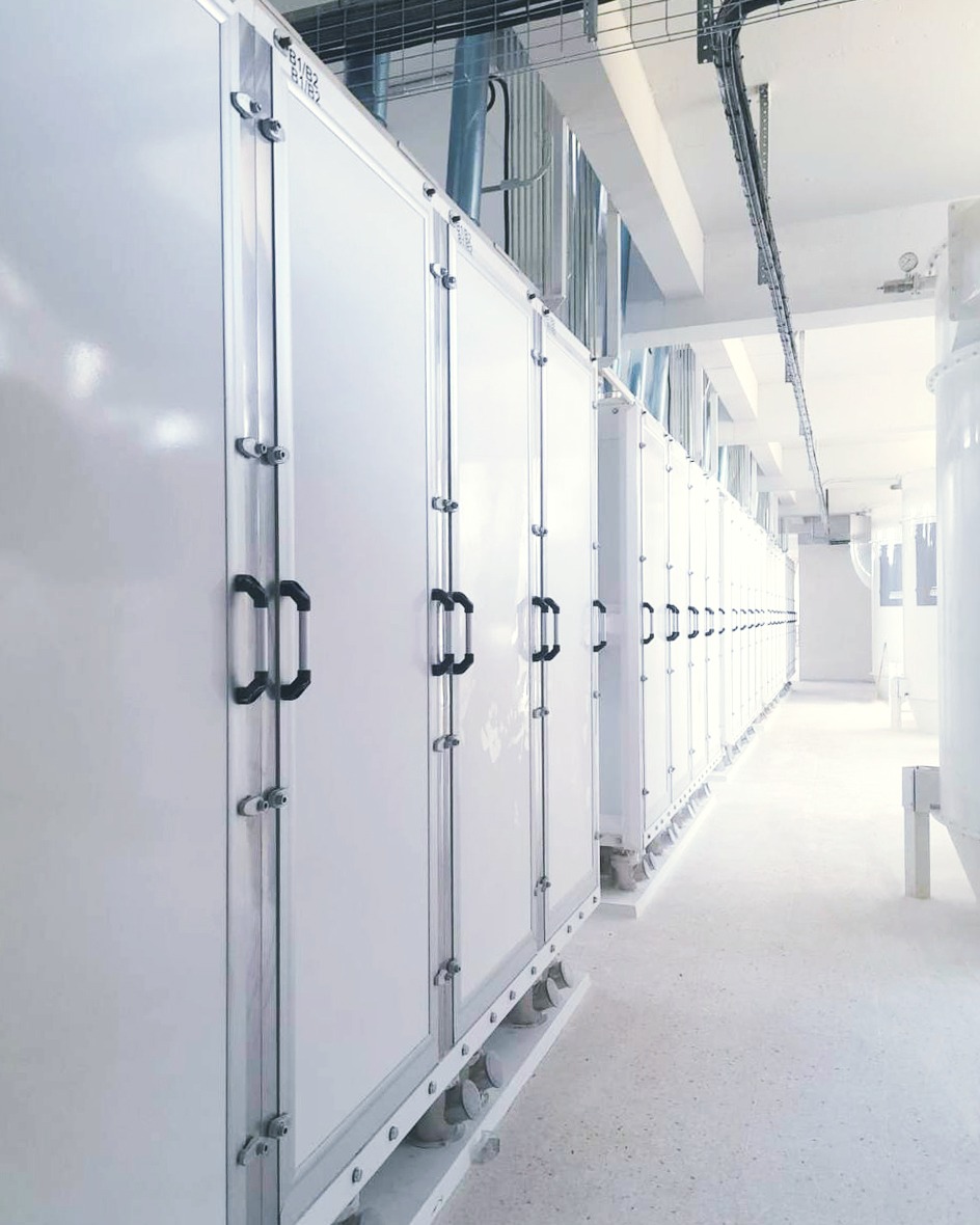 Genç Değirmen'nin Irak'da 500 Ton/Gün kapasiteli Katlı Bina Un Değirmeni...